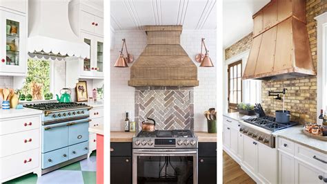 gas stove with range hood